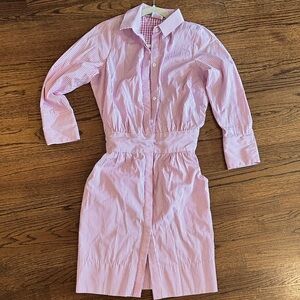 Gretchen Scott shirt dress. Tie at waist can go in front or back